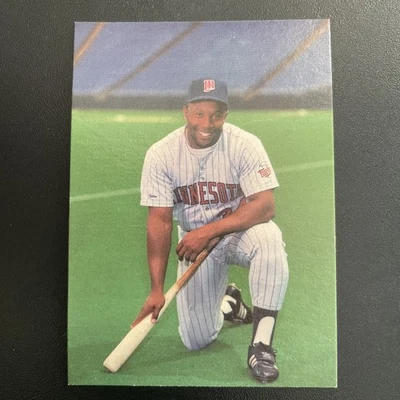 KIRBY PUCKETT 1987 MINNESOTA TWINS TEAM ISSUE/BRF #21 RARE VERY CLEAN NO STAMP - Image 1 of 2