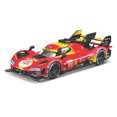 FERRARI 499P 24H LE MANS Modello Auto 2023 DieCast 1/43 Pilota 50 Bburago - Immagine 1 di 4