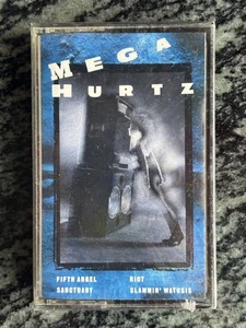 1988 Mega Hurtz Heavy Metal Compilation Cassette Tape Sanctuary Fifth Angel Riot - Picture 1 of 4