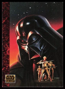 1993 Topps Star Wars Galaxy An Evil Darth Vader #59 NON_SPORT CARD - Bild 1 von 2