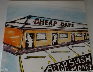 Rare ACTOR SLASH MODEL Cheap Date Folk/Anti Folk Music CD Hard To FInd Disc - Imagen 1 de 2