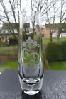 VINTAGE CAITHNESS GLASS CHARLES AND DIANA'S WEDDING VASE LTD EDITION SIGHED