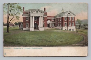 Postcard UDB University of Virginia Hospital Charlottesville Virginia TUCKS - Picture 1 of 2