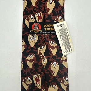 NEU 2002 Looney Tunes Taz Tasmanischer Teufel Neuheit Krawatte Vintage - Bild 1 von 6