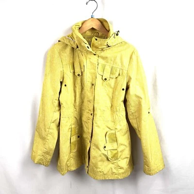 Погода укротитель желтый ветровка дождевик женщины маленький - Изображение 1 из 4