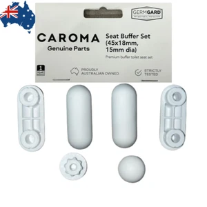 Caroma Profile Toilet Seat Buffers 300111 WHITE Nova - Lux - Profile GG - Picture 1 of 2