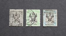 BRITISH CENTRAL AFRICA - 1895 SCARCE EARLY ARMS P/SET VFU RR