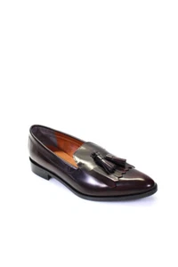 Everlane Womens The Modern Tassel Loafer Oxblood Size 9