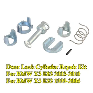 Kit de reparación cerradura de puerta cilindro de cierre para BMW X3 E83 X5 E53 #51217035421 - Imagen 1 de 8