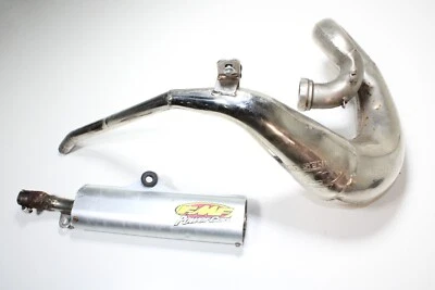 1999 yamaha 7821 yz125 FMF TURBINE CORE 2 MUFFLER EXHAUST SILENCER SLIP  G1N Foto 1 de 4