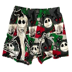 Tim Burton The Nightmare Before Christmas Pajama Shorts Sz 28 - 30 Pjs - Picture 1 of 14