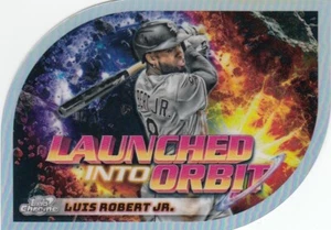 LUIS ROBERT TOPPS COSMIC CHROME LAUNCHED INTO ORBIT DIE CUT WHITE SOX #9 2024 24 - Picture 1 of 1