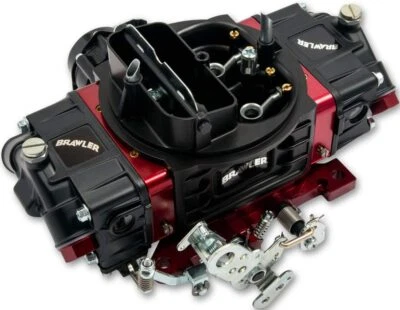 QUICK FUEL TECHNOLOGY BRAWLER STREET CARBURETOR,RED & BLACK,650CFM,4150,MECH SEC - Image 1 of 4
