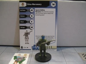 =Star Wars IMPERIAL ENTANGLEMENTS Chiss Mercenary 28/40 with card= - Picture 1 of 1
