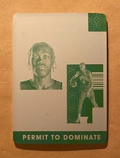 2021-22 Panini National Treasures Scottie Barnes RC Dominate Printing Plate #1/1