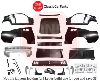 1968 Coupe To Fastback COMPLETE CONVERSION kit Hardtop Ford 68 Mustang Fastback - Image 1 of 4