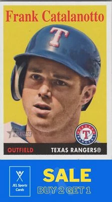 2007 Topps Heritage #88 Frank Catalanotto - Image 1 of 2