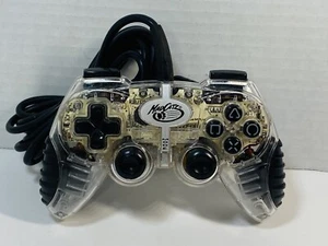 MadCatz Micro Clear Wired Controller for Sony PlayStation 2, Model 8236 - Picture 1 of 8
