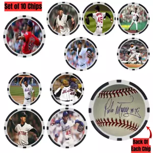 Pedro Martinez SIGNED Baseball Legends Poker Chip Set (10) - Picture 1 of 2