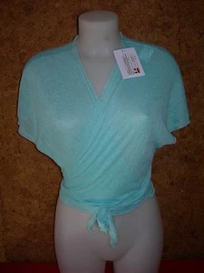 CACHE-COEUR de danse / GILET- DANSCO CSM/812, Bleu lagon en M ou en L - Bild 1 von 1