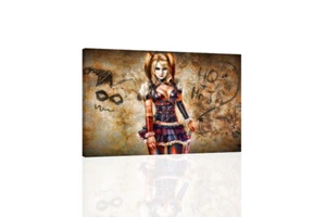 Harley Quinn - ARTE DE PARED EN LIENZO O IMPRESO - Imagen 1 de 2