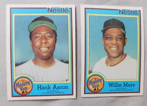 1987 Topps Nestle All Time Dream Team #1-34 Baseball Card Pick one - Picture 1 of 35