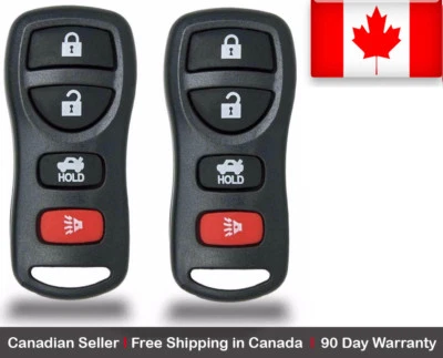 2x Nuevo Repuesto Entrada Sin Llave Control Remoto Llavero Para Nissan KBRASTU15 Foto 1 de 3