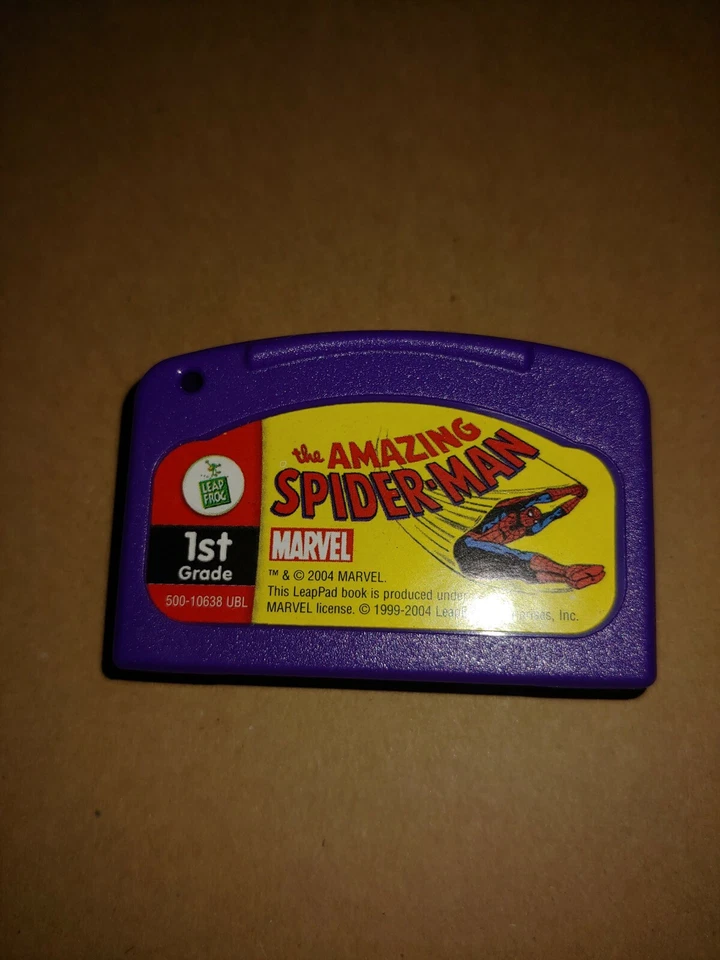 LeapFrog LeapPad Cartridge only - The Amazing Spider-Man  1st Grade - Image 1 of 1