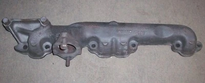 Chevrolet Chevy Corvette 265 1955 colector de escape izquierdo izquierdo izquierdo 3837069 usado OEM 55 Foto 1 de 4