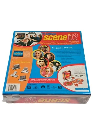 Scene It TV Edition DVD Board Game Sealed Screen Life 2004 Trivia Word Play - Image 1 of 3