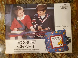 Vogue Craft 1177 Teresa Layman Games to Go Stoff Buch brandneu - Bild 1 von 6