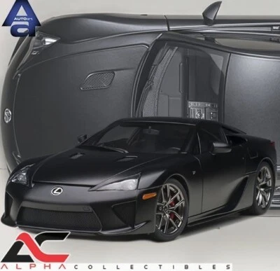 AUTOART 78852 1:18 LEXUS LFA (MATT BLACK) - Image 1 of 4