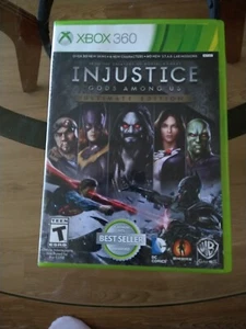 Xbox 360 - Injustice Gods Among Us - Ultimate Edition Video Game Teen DC Comics - Picture 1 of 3