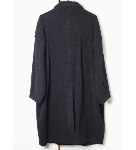 Cappotto lana MM6 Maison Margiela 18AW maglia bozzolo
