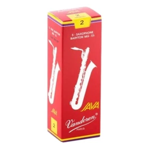 Vandoren Baritone Saxophone Reed JAVA RED Grade 2.0 Box of 5 - Picture 1 of 1