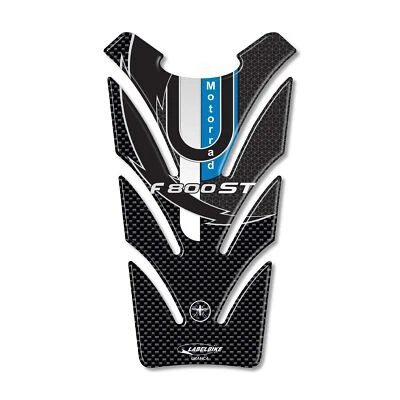 Protection Du Réservoir Adhésifs Résine 3D Carbone Moto BMW F 800 F800 St F800ST - Photo 1/2