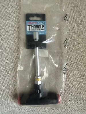 Nut Driver: 8 mm Drive, Hollow Shaft, T-Handle, 175 mm OAL - Image 1 of 4