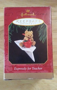 1997 Hallmark Andenken Ornament - Expressly for Teacher - Bild 1 von 3