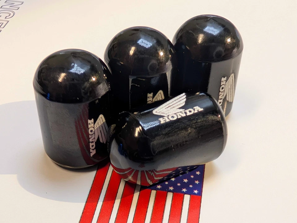 Tapas de vástago de válvula hexagonal 4 piezas para Honda Foto 1 de 1