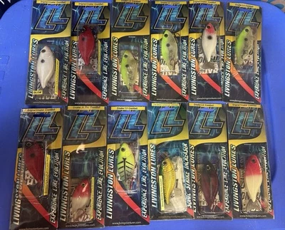 12 Qty Livingston Lures Croakers  - Image 1 of 2
