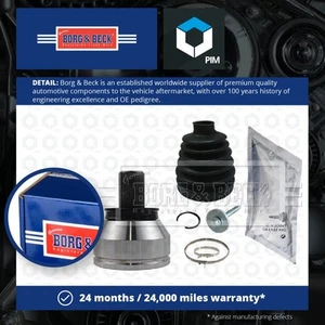 CV Joint fits VOLVO XC60 Mk1 2.4D Front Outer 08 to 17 C.V. Driveshaft B&B New - Picture 1 of 2
