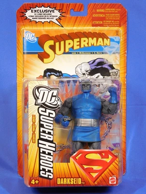 FIGURA ESCULPIDA MATTEL DC SUPER HEROES DARKSEID SELECT 2006 SIN USAR, EN CAJA Foto 1 de 4