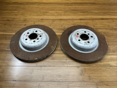 2019-2025 BMW X7 G07 Rear LH RH Brake Disc Rotor 30k Miles 370x24 OEM - Image 1 of 4