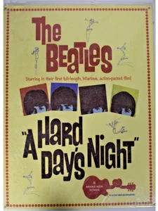 The Beatles A Hard Day's Night Metal Wall Hanging Poster Decorative Collectible - Picture 1 of 14