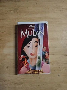 Disney Mulan 1999 VHS Masterpiece Collection With Rare Original Inserts - Picture 1 of 4