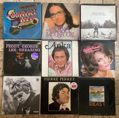 40 x 50's-90's POP/ROCK VINYL LP RECORDS ALBUMS JOBLOT 💥 - Image 1 of 4