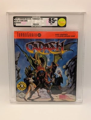 VGA 85+ Cadash TurboGrafx TG16 Factory Sealed New!  Turbo Grafx Duo CGC Wata - Image 1 of 4