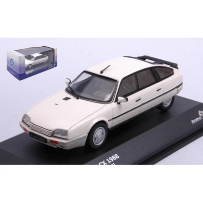 CITROEN CX 2400 GTi TURBO 2 1990 WHITE 1:43 Solido Auto Stradali Modellino Nuovo - Immagine 1 di 3