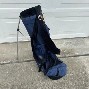 Ping Vintage 4-Way Divider Golf Blue Stand Bag Carry Bag - Picture 1 of 14