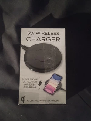 Cargador Inalámbrico Para Dispositivos Habilitados Qi Nuevo Modelo 5WCH001 ~ Galaxy, iPhone, LG... Foto 1 de 2